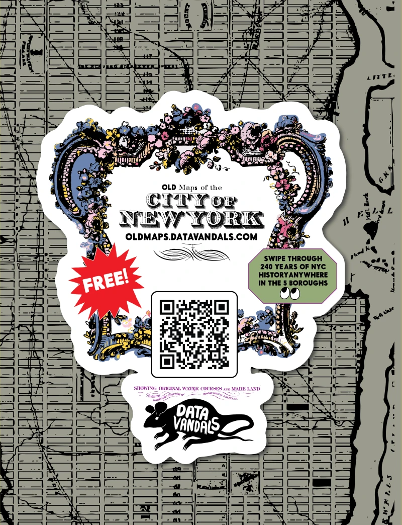 Old Maps sticker